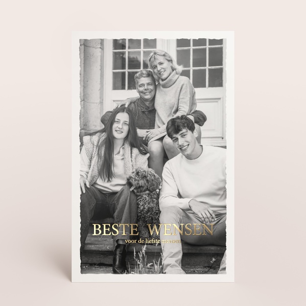 Kerstkaart met vintage fotolook en kerstwens TA1188-2600023-15-0