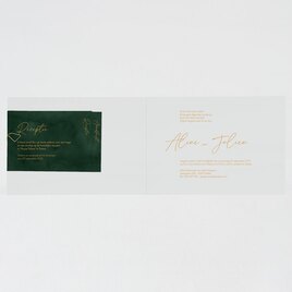stijlvolle trouwkaart met namen in goudfolie TA0110-2000023-15 2
