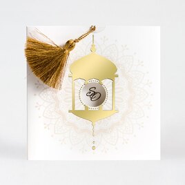 pocketfold trouwkaart arabische stijl met goudfolie TA0110-2100021-15 2