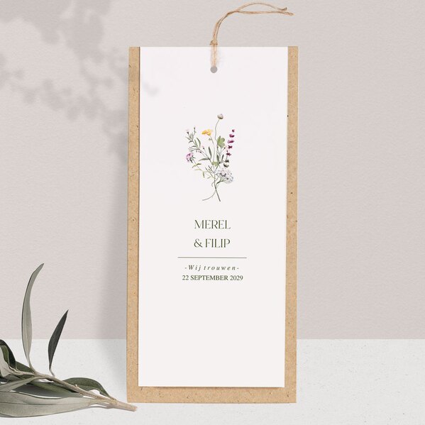 botanische trouwkaart met stijlvolle bloemetjes TA0110-2200016-15 1