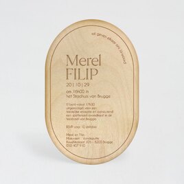 ovale trouwkaart uit hout TA0110-2200041-15 1