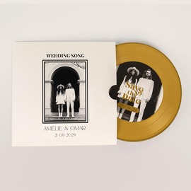 originele trouwkaart in lp vorm met album hoes TA0110-2600077-15 1