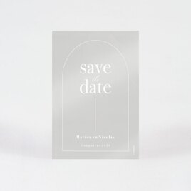 minimalistische save the date kaart acryl TA0111-2300003-15 2