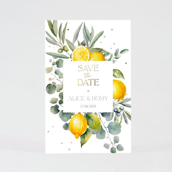 save the datekaart met citroenen en goudfolie TA0111-2300008-15 1