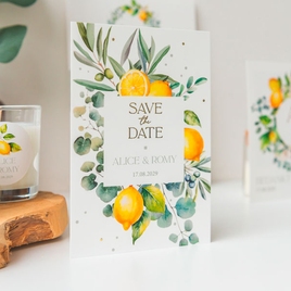 save the datekaart met citroenen en goudfolie TA0111-2300008-15 3