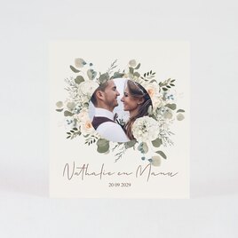 boho bedankkaartje bruiloft met witte bloemen TA0117-2200017-15 1