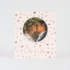 romantisch bedankkaartje met foto en bloemen TA0117-2300032-15 1