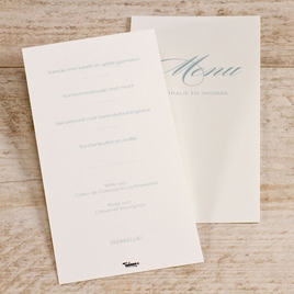 menukaart wit sierlijke letters TA0120-1600012-15 2