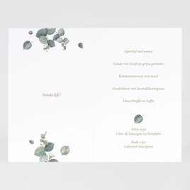 mooie menukaart met eucalyptus en goudfolie TA0120-1900029-15 2
