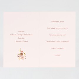 romantische menukaart met namen en bloemen TA0120-2300009-15 2
