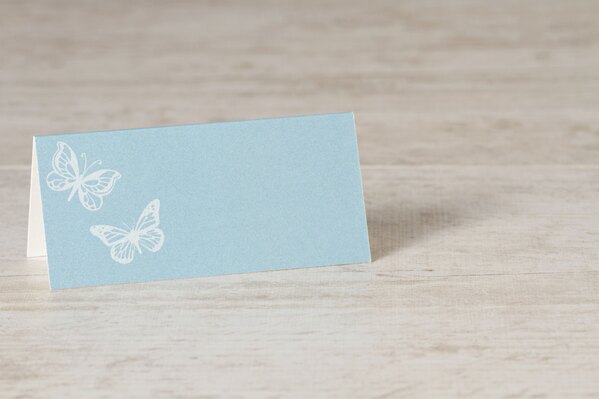 blauw tafelkaartje vlinder TA0122-1300003-15 1