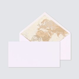 luxe envelop met losse voering landkaart TA0132-2000003-15 1