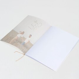 ceremonieboekje in kalkpapier met foto TA01910-2200001-15 2