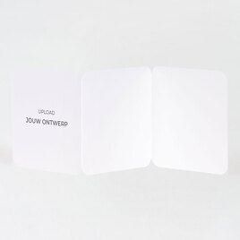 vierkante drieluik kaart ronde hoeken glanzend papier TA0330-1800047-15 2