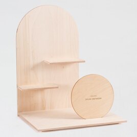 houten presentatierek met eigen tekst TA03821-2200001-15 1