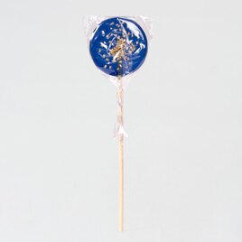 ambachtelijke lolly blauw met gouden spikkeltjes TA03981-2200002-15 2