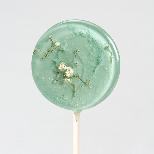 ambachtelijke groene lolly met gipskruid TA03981-2200011-15 1