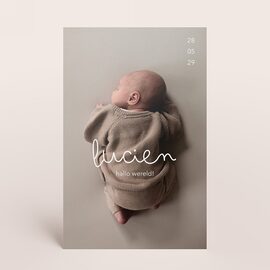 staande geboortekaart met foto naam en datum TA05500-2600120-15 1