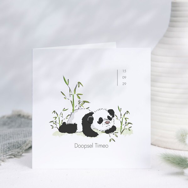 doopkaartje met getekende panda TA05501-2200025-15 1