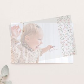 prachtige doopkaart met bloempjes en en kalkpapier TA05501-2200026-15 1