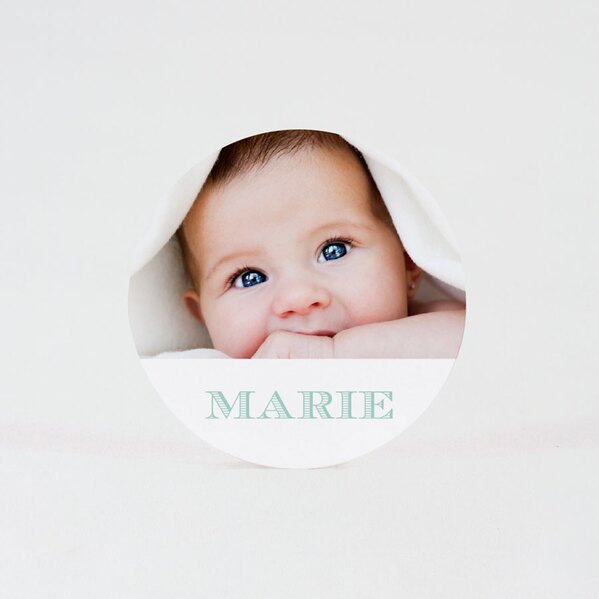 ronde sticker met foto baby TA05905-1500003-15 1