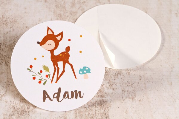 grote ronde sticker met bambi 5 9cm TA05905-1900023-15 1