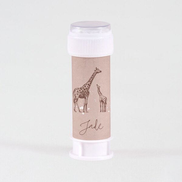 sticker met giraffen voor bellenblaas TA05905-2000029-15 1