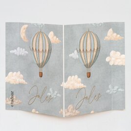 raambord met getekende luchtballon en naam TA05997-2300002-15 1