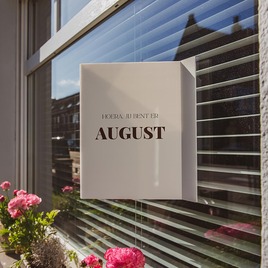 minimalistisch raambord geboorte met naam en eigen tekst TA05997-2600016-15 2