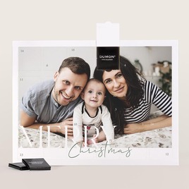 liggende foto adventskalender merry christmas met belgische chocolade TA0881-2600003-15 1