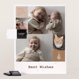 stijlvolle adventskalender met fotocollage en quote TA0881-2600008-15 1
