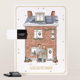 gepersonaliseerde adventskalender met ai illustratie van je gezin TA0881-2600010-15 1