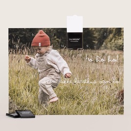 liggende adventskalender met foto en handgeschreven tekst TA0881-2600013-15 1
