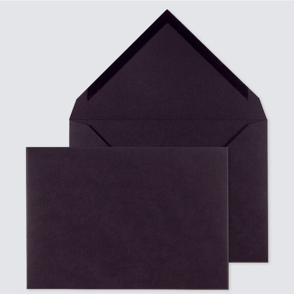 zwarte envelop met puntklep 22 9 x 16 2 cm TA09-09011201-15 1