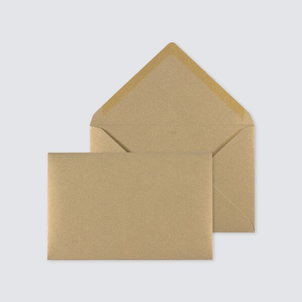 goudkleurige rechthoekige envelop TA09-09013313-15 1
