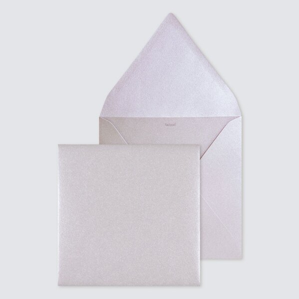 vierkante zilveren envelop met rechte klep TA09-09603503-15 1