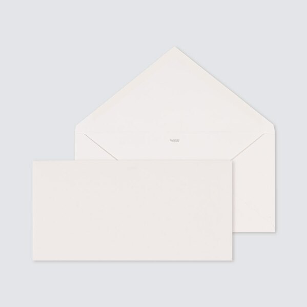 glinsterende envelop gebroken wit met puntklep 22 x 11 cm TA09-09606701-15 1