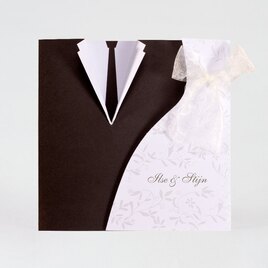 originele trouwkaart trouwjurk en trouwpak buromac 103055 TA103-055-15 1