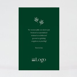 zakelijke kerstkaart velvetlook met logo TA1187-2300010-15 2