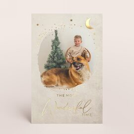 unieke foto kerstkaart met goudfolie TA1188-2200044-15 1