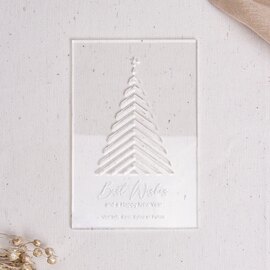 acryl kerstkaart met kerstboom TA1188-2200072-15 1