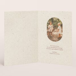 staande dubbele kerstkaart met foto en goudfolie TA1188-2600001-15 2