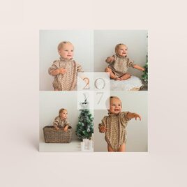trendy nieuwjaarskaart met jaartal en 4 foto s TA1188-2600005-15 1