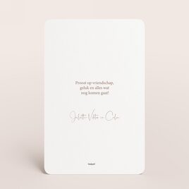 stijlvolle nieuwjaarskaart beige met fotocollage TA1188-2600007-15 2