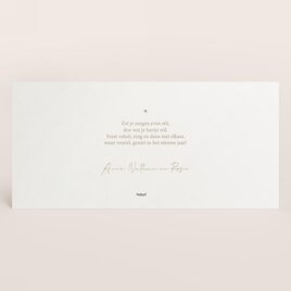 liggende kerstkaart met foto s en goudfolie kerstwens TA1188-2600009-15 2