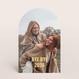 hippe nieuwjaarskaart in stolpvorm met foto en jaartal TA1188-2600057-15 1