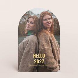 hippe nieuwjaarskaart in stolpvorm met foto en jaartal TA1188-2600057-15 2