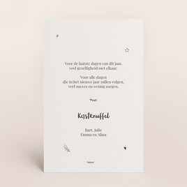 kerstkaart met streepjes foto en kerstillustraties TA1188-2600088-15 2