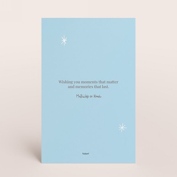 nieuwjaarskaart staand met grote quote in trendy kleuren TA1188-2600096-15 2