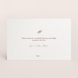 bruine kerstkaart met gouden merry christmas tekst TA1188-2600129-15 2